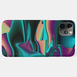 Futuristische Abstracte 3D Metallic Rainbow Art Case-Mate iPhone Case
