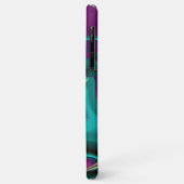 Futuristische Abstracte 3D Metallic Rainbow Art Case-Mate iPhone Case (Achterkant/links)