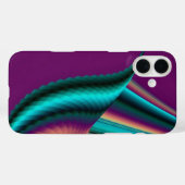 Futuristische Abstracte 3D Metallic Rainbow Art Case-Mate iPhone Case (Achterkant (horizontaal))