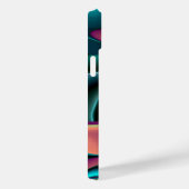 Futuristische Abstracte 3D Metallic Rainbow Art Case-Mate iPhone Case (Achterkant / Rechts)