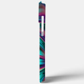 Futuristische Abstracte 3D Metallic Rainbow Art Case-Mate iPhone Case (Achterkant / Links)