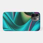 Futuristische Abstracte 3D Metallic Rainbow Art Case-Mate iPhone Case (Achterkant (horizontaal))