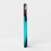 Futuristische Abstracte 3D Metallic Rainbow Art Case-Mate iPhone Case (Achterkant/links)