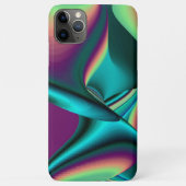 Futuristische Abstracte 3D Metallic Rainbow Art Case-Mate iPhone Case (Achterkant)