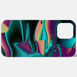Futuristische Abstracte 3D Metallic Rainbow Art Case-Mate iPhone Case