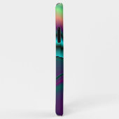 Futuristische Abstracte 3D Metallic Rainbow Art Case-Mate iPhone Case (Achterkant/rechts)
