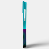 Futuristische Abstracte 3D Metallic Rainbow Art Case-Mate iPhone Case (Achterkant / Links)