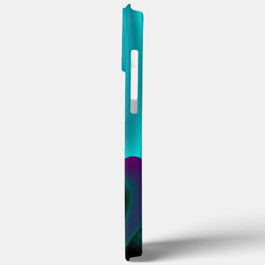 Futuristische Abstracte 3D Metallic Rainbow Art Case-Mate iPhone Case (Achterkant / Links)