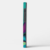 Futuristische Abstracte 3D Metallic Rainbow Art Case-Mate iPhone Case (Achterkant / Links)