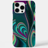 Futuristische Abstracte 3D Metallic Rainbow Art Case-Mate iPhone Case (Achterkant)