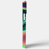 Futuristische Abstracte 3D Metallic Rainbow Art Case-Mate iPhone Case (Achterkant / Rechts)