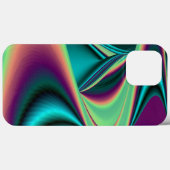 Futuristische Abstracte 3D Metallic Rainbow Art Case-Mate iPhone Case (Achterkant (horizontaal))