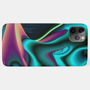 Futuristische Abstracte 3D Metallic Rainbow Art Case-Mate iPhone Case