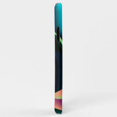 Futuristische Abstracte 3D Metallic Rainbow Art Case-Mate iPhone Case (Achterkant/rechts)