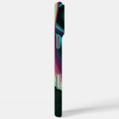 Futuristische Abstracte 3D Metallic Rainbow Art Case-Mate iPhone Case (Achterkant / Rechts)