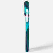 Futuristische Abstracte 3D Metallic Rainbow Art Case-Mate iPhone Case (Achterkant / Links)