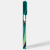 Futuristische Abstracte 3D Metallic Rainbow Art Case-Mate iPhone Case (Achterkant / Rechts)