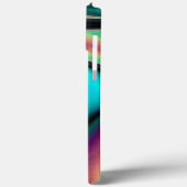 Futuristische Abstracte 3D Metallic Rainbow Art Case-Mate iPhone Case (Achterkant / Links)