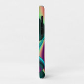 Futuristische Abstracte 3D Metallic Rainbow Art Case-Mate iPhone Case (Achterkant/links)
