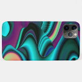 Futuristische Abstracte 3D Metallic Rainbow Art Case-Mate iPhone Case (Achterkant (horizontaal))