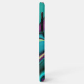 Futuristische Abstracte 3D Metallic Rainbow Art Case-Mate iPhone Case (Achterkant/links)