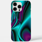 Futuristische Abstracte 3D Metallic Rainbow Art Case-Mate iPhone Case (Achterkant)