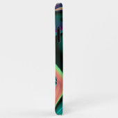 Futuristische Abstracte 3D Metallic Rainbow Art Case-Mate iPhone Case (Achterkant/rechts)