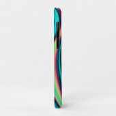 Futuristische Abstracte 3D Metallic Rainbow Art Case-Mate iPhone Case (Achterkant/links)