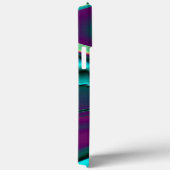 Futuristische Abstracte 3D Metallic Rainbow Art Case-Mate iPhone Case (Achterkant / Rechts)