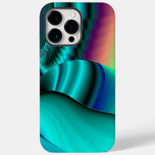 Futuristische Abstracte 3D Metallic Rainbow Art Case-Mate iPhone Case
