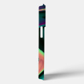 Futuristische Abstracte 3D Metallic Rainbow Art Case-Mate iPhone Case (Achterkant / Rechts)