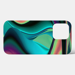 Futuristische Abstracte 3D Metallic Rainbow Art Case-Mate iPhone Case