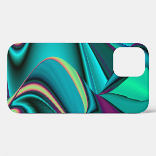 Futuristische Abstracte 3D Metallic Rainbow Art Case-Mate iPhone Case