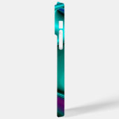 Futuristische Abstracte 3D Metallic Rainbow Art Case-Mate iPhone Case (Achterkant / Links)