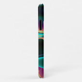 Futuristische Abstracte 3D Metallic Rainbow Art Case-Mate iPhone Case (Achterkant/rechts)