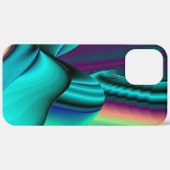 Futuristische Abstracte 3D Metallic Rainbow Art Case-Mate iPhone Case (Achterkant (horizontaal))