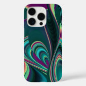 Futuristische Abstracte 3D Metallic Rainbow Art Case-Mate iPhone Case (Achterkant)