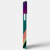 Futuristische Abstracte 3D Metallic Rainbow Art Case-Mate iPhone Case (Achterkant / Rechts)