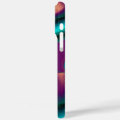 Futuristische Abstracte 3D Metallic Rainbow Art Case-Mate iPhone Case (Achterkant / Links)