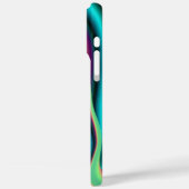 Futuristische Abstracte 3D Metallic Rainbow Art Case-Mate iPhone Case (Achterkant / Links)