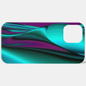 Futuristische Abstracte 3D Metallic Rainbow Art Case-Mate iPhone Case (Achterkant / Rechts)