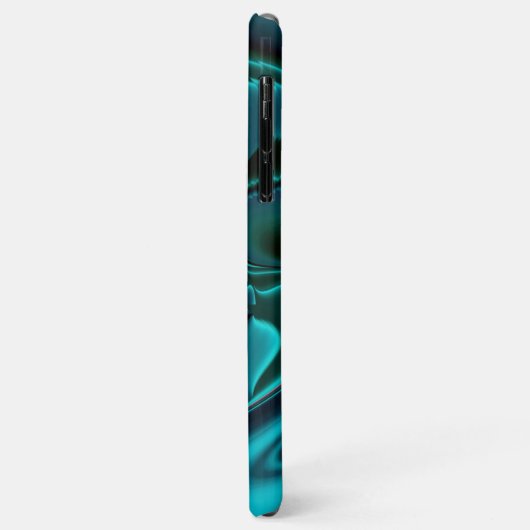 Futuristische Abstracte 3D Metallic Rainbow Art Case-Mate iPhone Case (Achterkant/links)