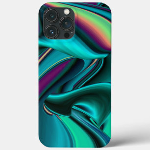 Futuristische Abstracte 3D Metallic Rainbow Art Case-Mate iPhone Case