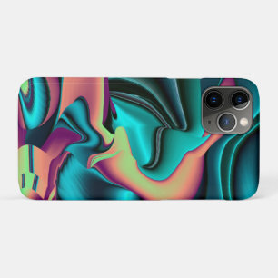 Futuristische Abstracte 3D Metallic Rainbow Art Case-Mate iPhone Case