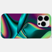 Futuristische Abstracte 3D Metallic Rainbow Art Case-Mate iPhone Case (Achterkant (horizontaal))