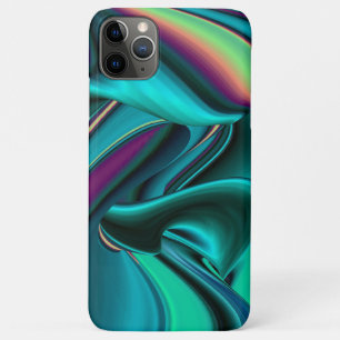 Futuristische Abstracte 3D Metallic Rainbow Art Case-Mate iPhone Case