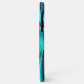 Futuristische Abstracte 3D Metallic Rainbow Art Case-Mate iPhone Case (Achterkant/links)