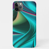 Futuristische Abstracte 3D Metallic Rainbow Art Case-Mate iPhone Case (Achterkant)