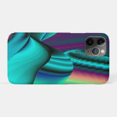 Futuristische Abstracte 3D Metallic Rainbow Art Case-Mate iPhone Case (Achterkant (horizontaal))
