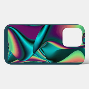 Futuristische Abstracte 3D Metallic Rainbow Art Case-Mate iPhone Case